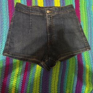 Wild Fable Dark jean Denim High-Waisted Shorts high cut 8/29 highest rise shorts